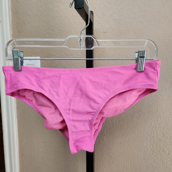 Xhilaration Bikini Bottom Women's Size Medium Cheeky Swimsuit Hot Pink M - Picture 10 of 10